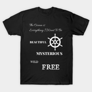 Best Sailing Lovers Themed Gift Idea T-Shirt